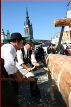 Freisprechung der Zimmerergesellen in Halle (Saale) am 27.09.2009