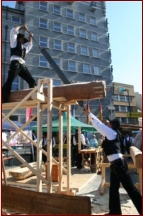 Freisprechung der Zimmerergesellen in Halle (Saale) am 27.09.2009