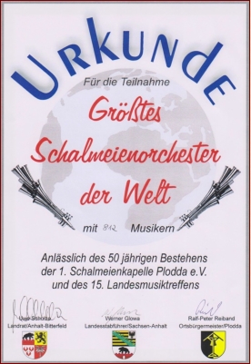 Plodda - Weltrekordversuch am 09.06.2012